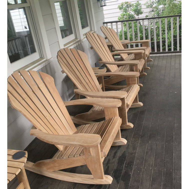 Wayfair adirondack rocking cheap chair